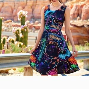 New Disney Neon cars dress